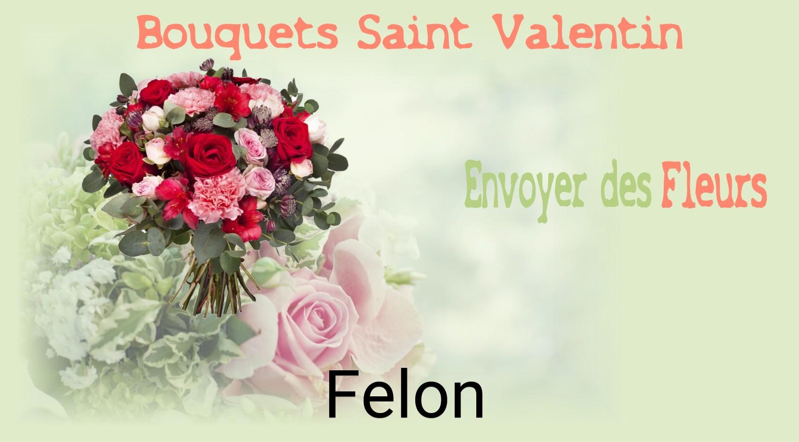 Roses de Saint-Valentin livrées à Felon